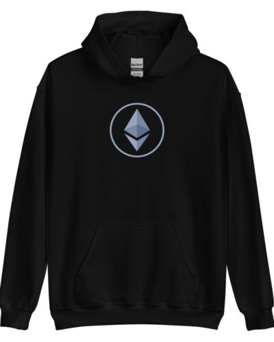 Felpa con cappuccio Ethereum #1