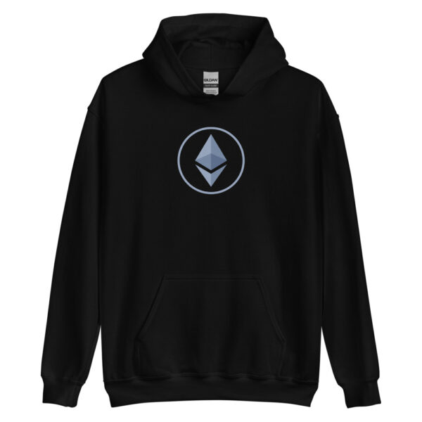 Felpa con cappuccio Ethereum #1