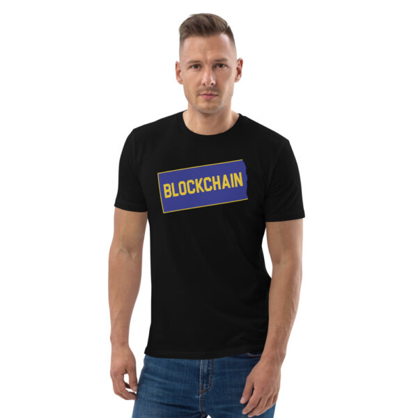 T-Shirt Blockchain #1 in cotone organico - immagine 2