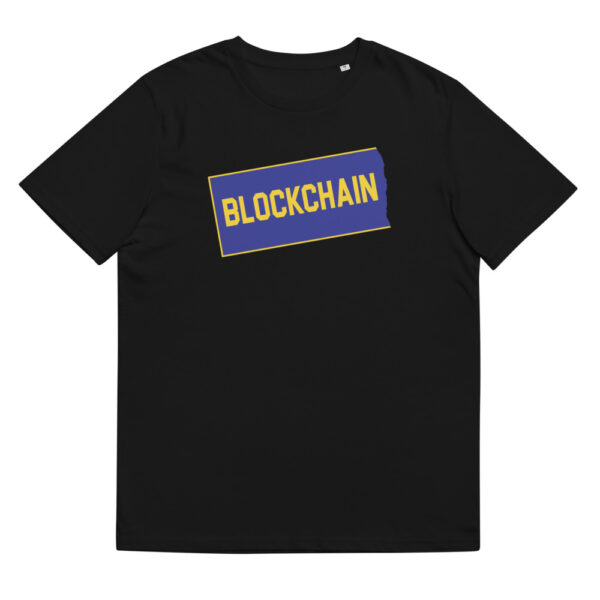 T-Shirt Blockchain #1 in cotone organico - immagine 3