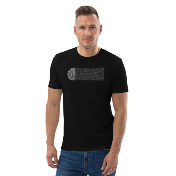 T-Shirt Bitcoin #3 in cotone organico - immagine 2