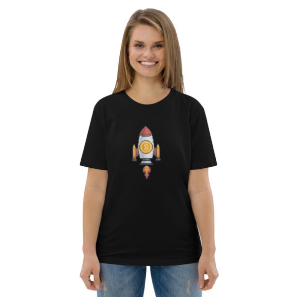 T-Shirt To The Moon #4 in cotone organico - immagine 2