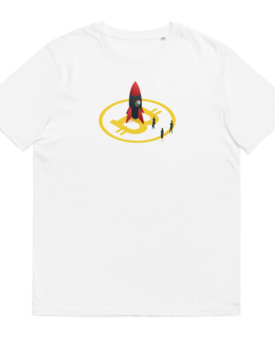 T-Shirt To The Moon #2 in cotone organico